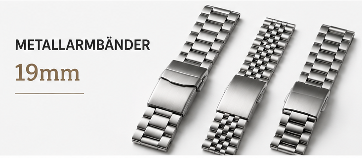 Metallarmbänder 19mm
