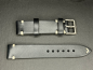 Preview: Yema Vintage Lederarmband 20 mm Schwarz Ref. SYA62-20-SS