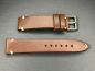 Preview: Yema Vintage Lederarmband 20 mm Braun Ref. SYU62-20-SS
