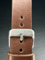 Preview: Yema Vintage Lederarmband 20 mm Braun Ref. SYU62-20-SS