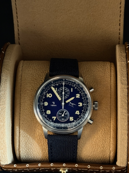 Yema Flygraf AAE YMHF1582AA-GG Chronograph