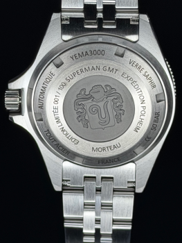 Yema SUPERMAN 500 GMT POLHEIM LIMITED EDITION  Nummer 1 von 100  YGMT23PLM-BMS