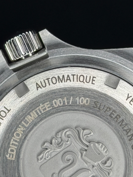 Yema SUPERMAN 500 GMT POLHEIM LIMITED EDITION  Nummer 1 von 100  YGMT23PLM-BMS