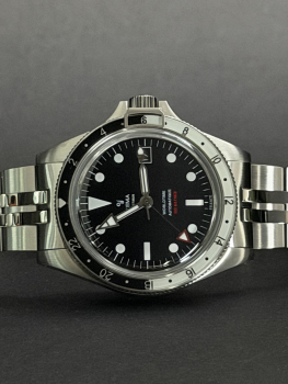 SUPERMAN WORLDTIME GMT STEEL YGMT22A41-AMS