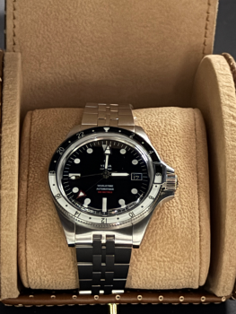SUPERMAN WORLDTIME GMT STEEL YGMT22A41-AMS