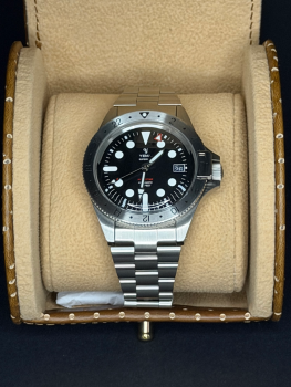 Yema SUPERMAN WORLDTIME GMT STEEL YGMT21A41-AMS