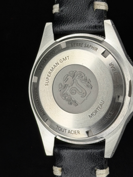 Yema SUPERMAN WORLDTIME GMT STEEL YGMT23A41-AA62S
