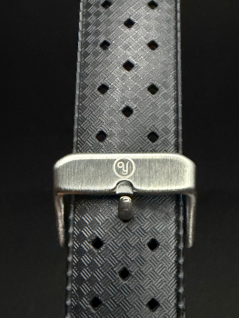 Yema Tropic Kautschukarmband 19 mm Schwarz Ref. YSUP-TP19-SS