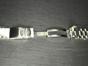 Original Yema Jubilee Edelstahlarmband 20 mm