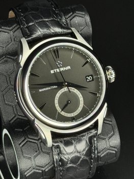 Eterna 1948 Legacy Manufacture GMT Black Dial Ref. 7680.41.41.1175 (gebraucht)
