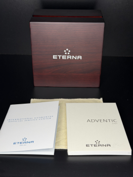 Eterna Legacy Manufacture GMT Blue Dial Ref. 7680.41.81.1175