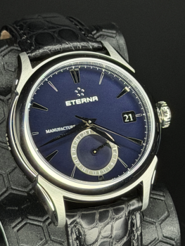 Eterna Legacy Manufacture GMT Blue Dial Ref. 7680.41.81.1175