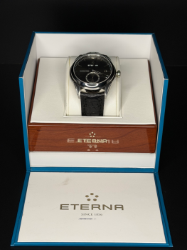 Eterna 1948 Legacy Manufacture GMT Black Dial Ref. 7680.41.41.1175 (gebraucht)