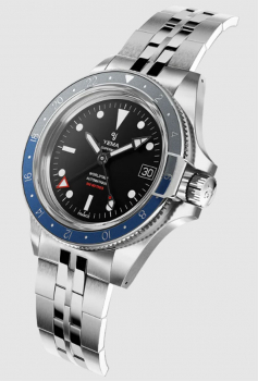 YEMA SUPERMAN WORLDTIME GMT STEEL YGMT22C39-AMS