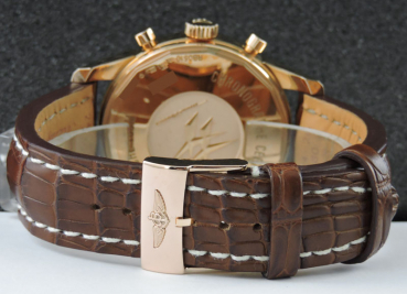 Breitling Transocean Chronograph Unitime 18K RG RB0510U0