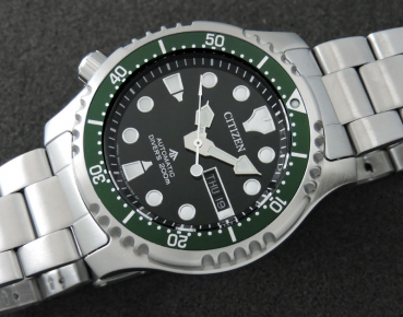 Citizen Promaster Diver Automatik NY0084-89EE (grüne Lünette)