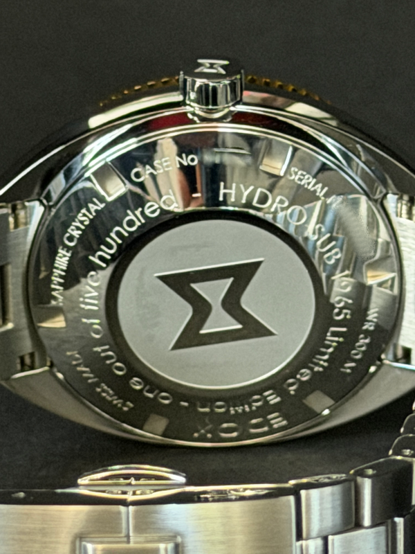 Edox 80128-357JNM-BUDD Hydro-Sub Chronometer Limited Edition 500 Stck.