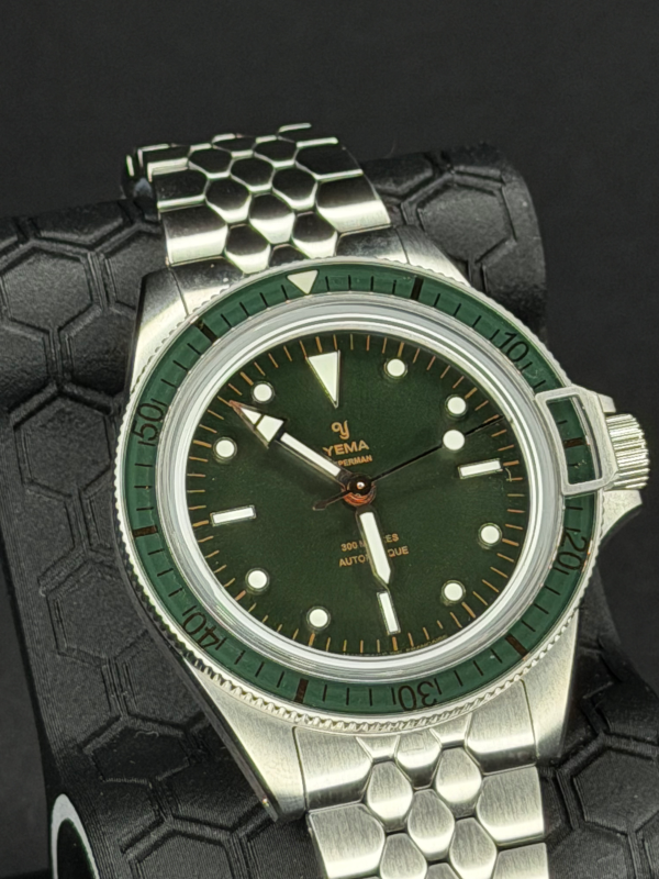 Yema Superman Gilt CMM.10 Green 41 mm Ref. 12.14.44.SE.M2