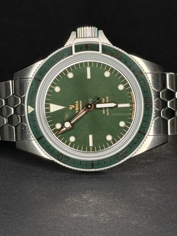 Yema Superman Gilt CMM.10 Green 41 mm Ref. 12.14.44.SE.M2