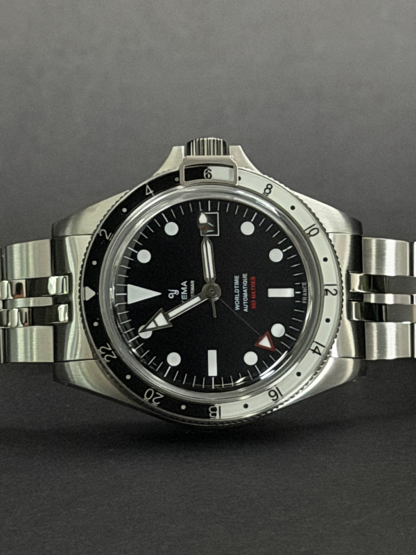 SUPERMAN WORLDTIME GMT STEEL YGMT22A41-AMS