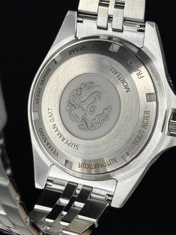 SUPERMAN WORLDTIME GMT STEEL YGMT22A41-AMS