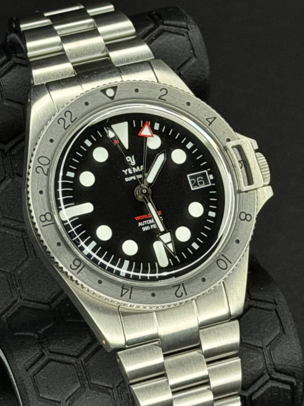 Yema SUPERMAN WORLDTIME GMT STEEL YGMT21A41-AMS