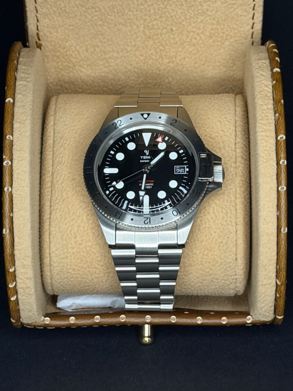 Yema SUPERMAN WORLDTIME GMT STEEL YGMT21A41-AMS