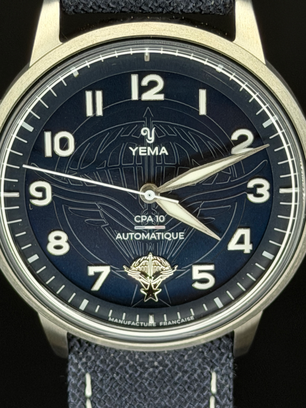Yema Flygraf CPA10 Titanium CMM.10 Ref. COF64.25.10.05.TN.D5 + signiertes Sammlerbuch im Full Set