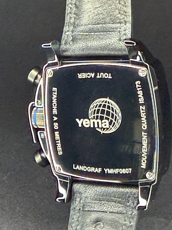 Yema Landgraf Alarm Powerreserve Vintage NOS YMHF0607