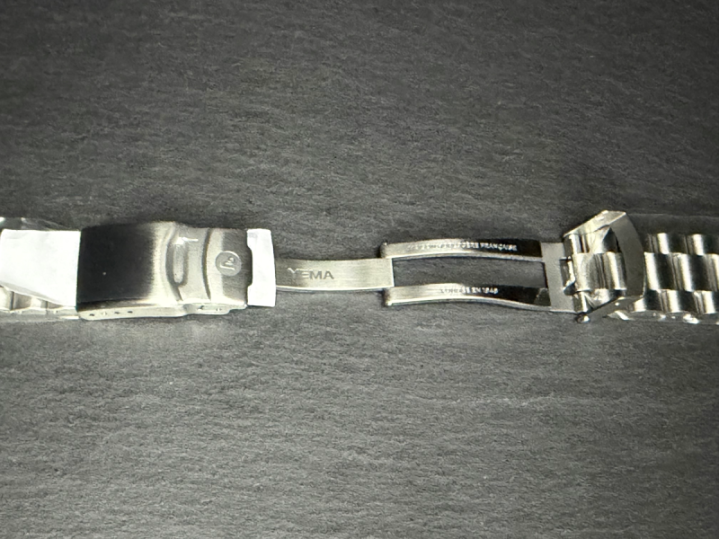 Original Yema Jubilee Edelstahlarmband 19 mm