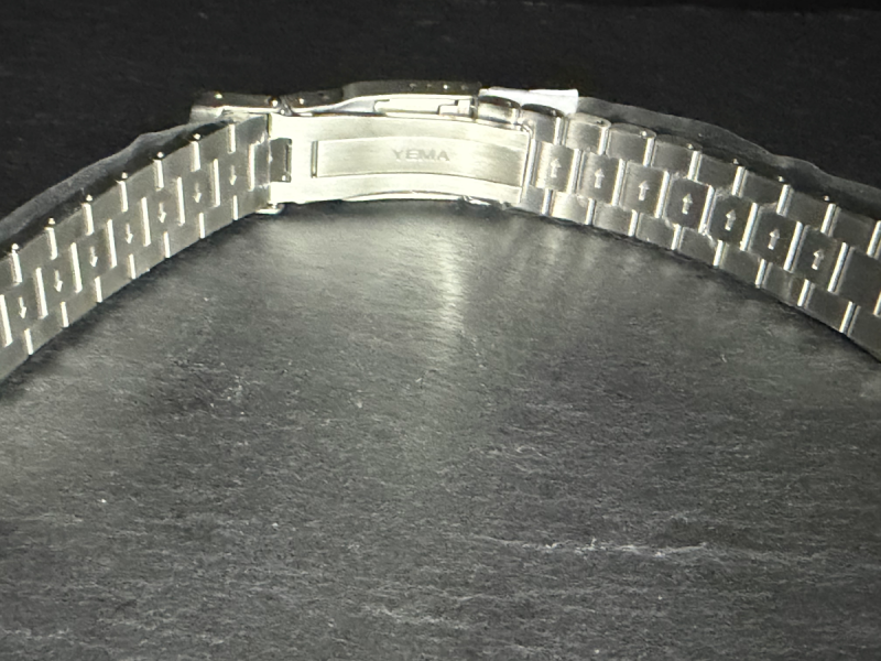 Original Yema Jubilee Edelstahlarmband 19 mm