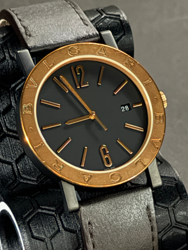 Bulgari Bvlgari Solotempo Automatik Bronze-Lünette BB41 SB