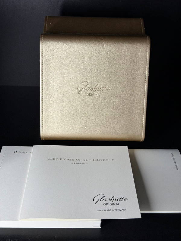 Glashütte Original Lady Pavonina 18K Rotgold Ref. 03-01-08-05-02