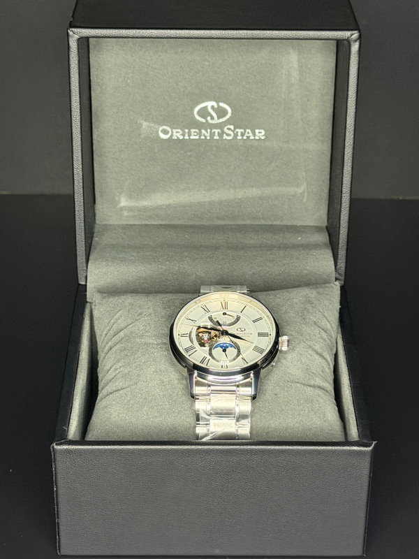 Orient Star Sport Moon Phase Open Heart Automatik RE-AY0102S00B