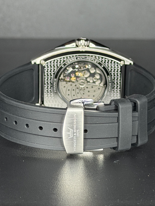 Yonger & Bresson Le Singulier Silver Squelette YBH 8580-01