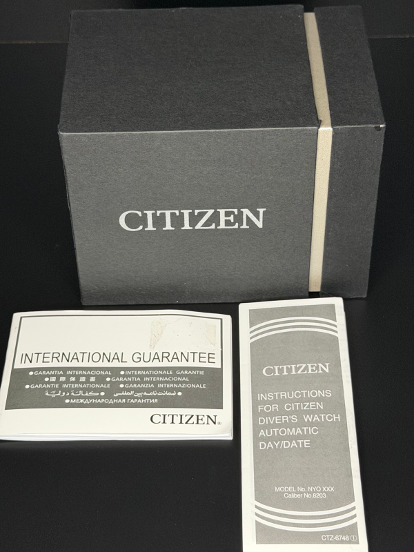 Citizen Promaster Diver Automatik Titan NY0100-50X (grünes Zifferblatt, grüne Lünette)