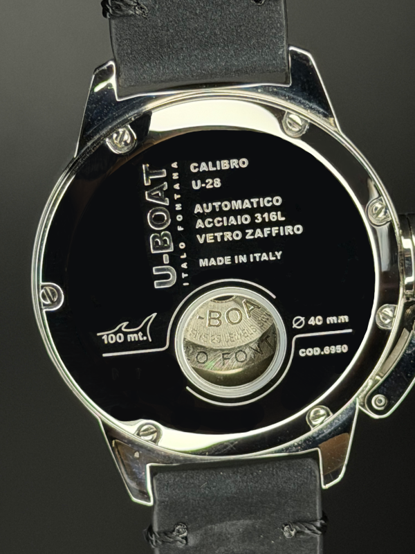 U-Boat Classico 40 SS White Diamond – Ref. 6950
