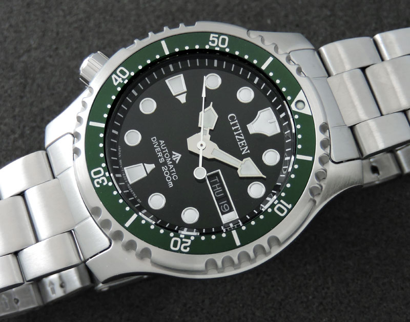 Citizen Promaster Diver Automatik NY0084-89EE (grüne Lünette)