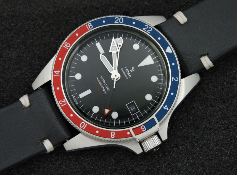 Yema Superman 500  GMT PEPSI YGMT22B41-AA62S