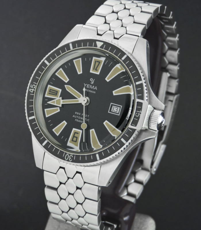 Yema SUPERMAN SKIN DIVER LIMITED EDITION YSUP2020A41-AM2S