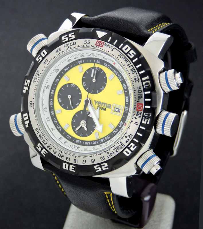 YEMA Master Elements Chrono Alarm Vintage YMHF0106